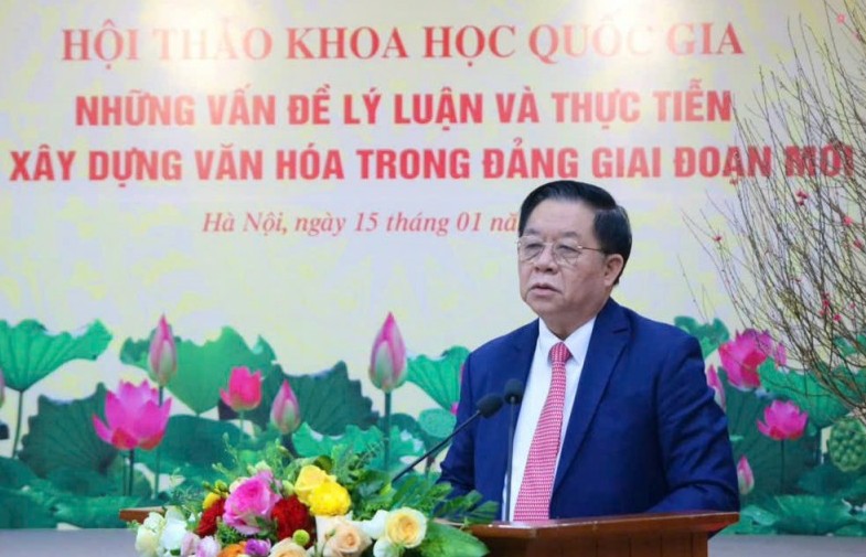 Xây dựng văn hóa trong Đảng hòa quyện giữa “ý Đảng - lòng Dân"