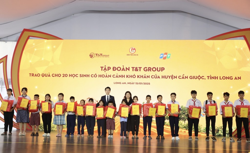 T&T Group luôn đồng hành cùng các địa phương trong công tác an sinh xã hội, trong đó có tỉnh Long An.