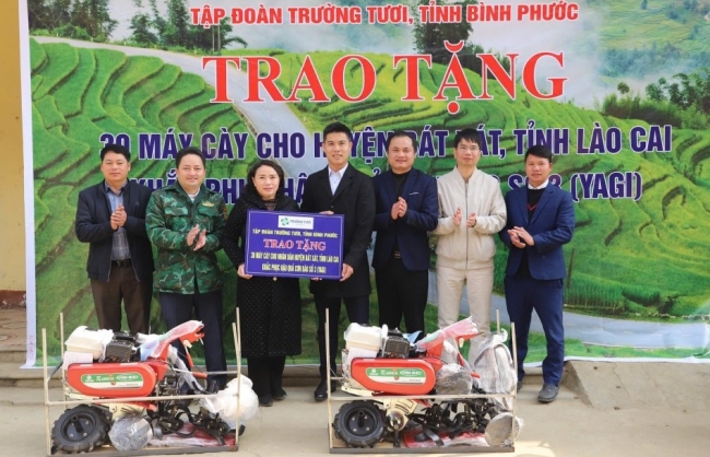 Tập đoàn Trường Tươi giúp nông dân phía Bắc khôi phục sản xuất