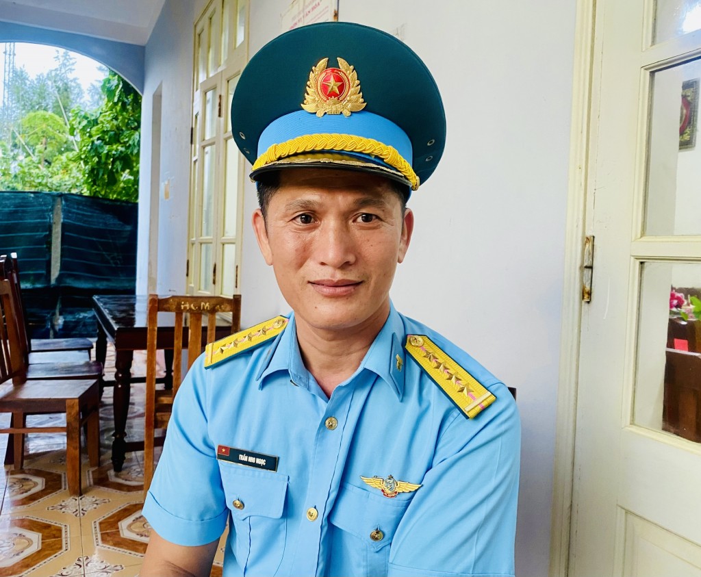 Đại uý, Quân nhân chuyên nghiệp Trần Nho Ngọc,