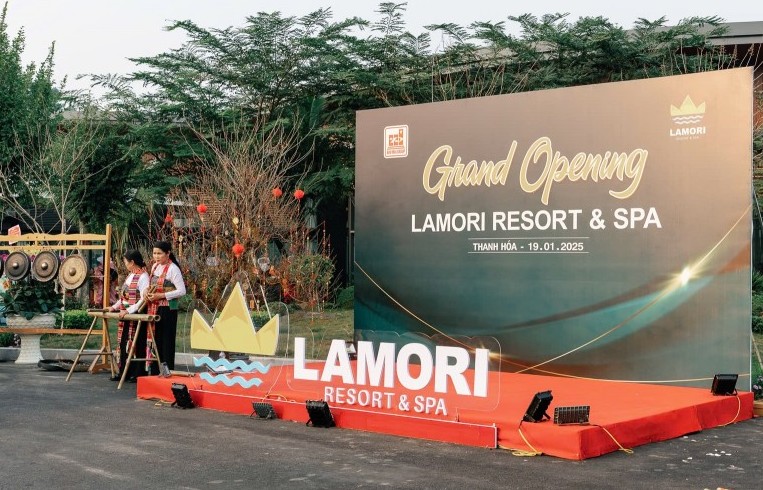 Khai trương khu du lịch nghỉ dưỡng sinh thái LAMORI Resort & Spa