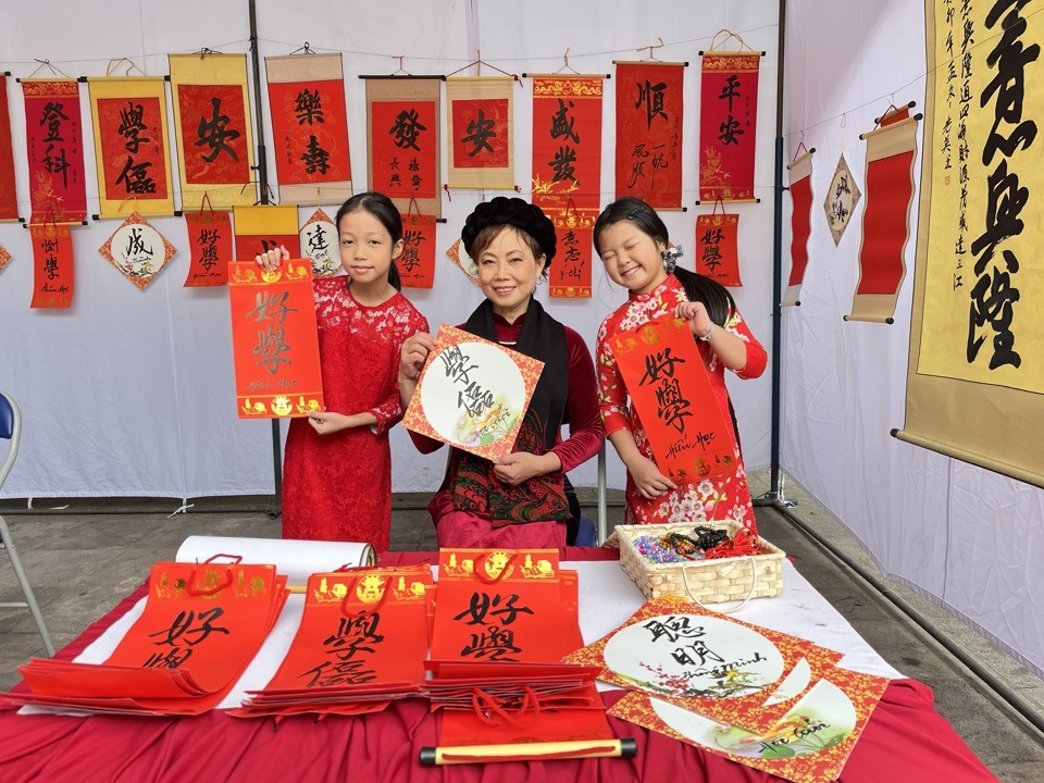 Hoạt động Hội Xuân yêu thương giúp học sinh có thêm trải nghiệm, thêm yêu Tết cổ truyền của dân tộc