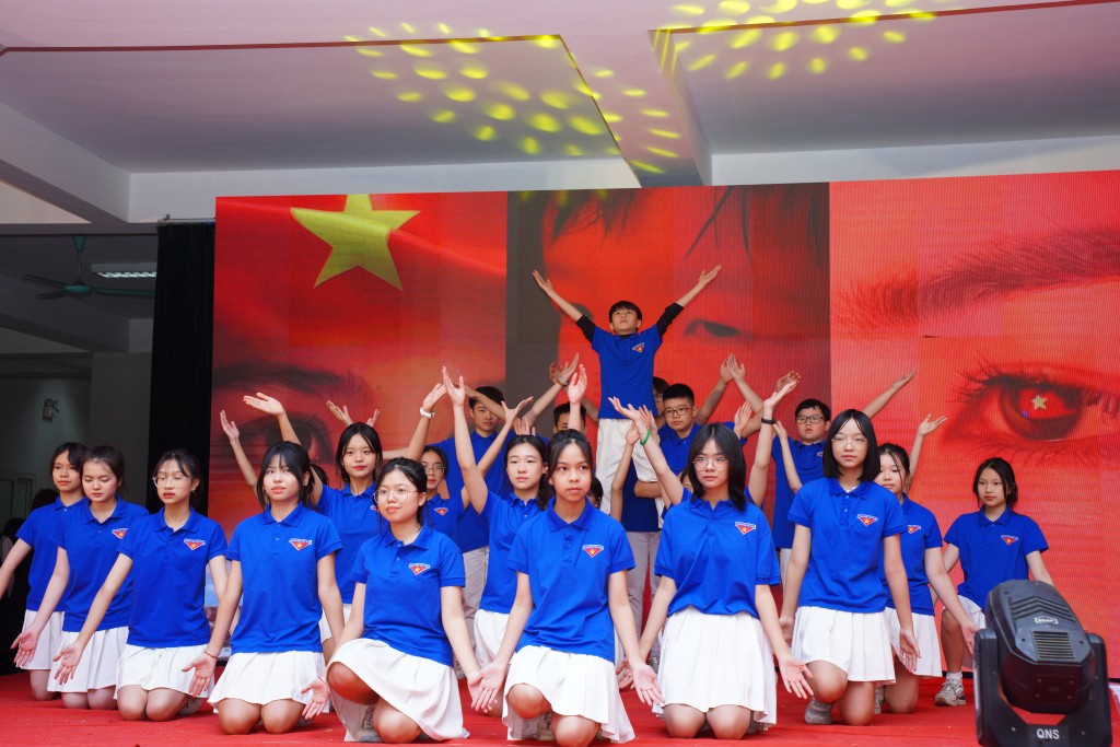 Sắc xanh thanh niên là một phần không thể thiếu trong chương trình