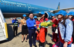 450 lao động về quê đón Tết trên chuyến bay Công đoàn