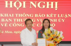 Bà Lê Thị Nhung được phân công điều hành HĐND tỉnh Cà Mau