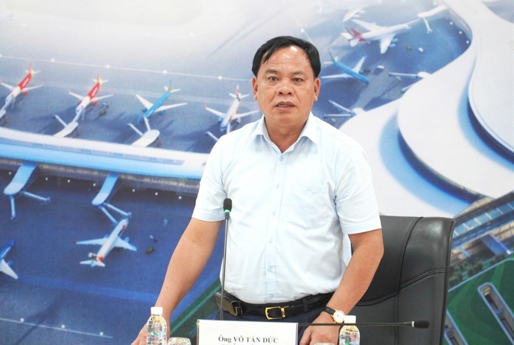 Ông Võ Tấn Đức, Phó Bí thư, Chủ tịch UBND tỉnh Đồng Nai