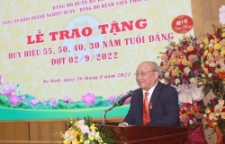 Người có nhiều đóng góp cho sự phát triển của Thủ đô