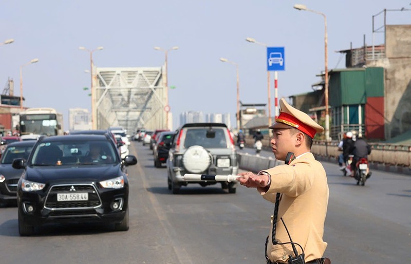 CSGT Hà Nội chủ động phương án đón người dân trở lại Thủ đô