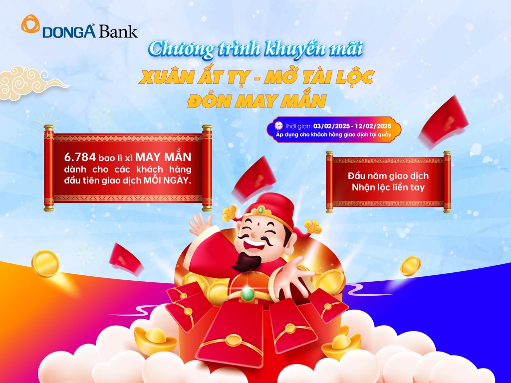 Xuân Ất Tỵ - Mở tài lộc, đón may mắn
