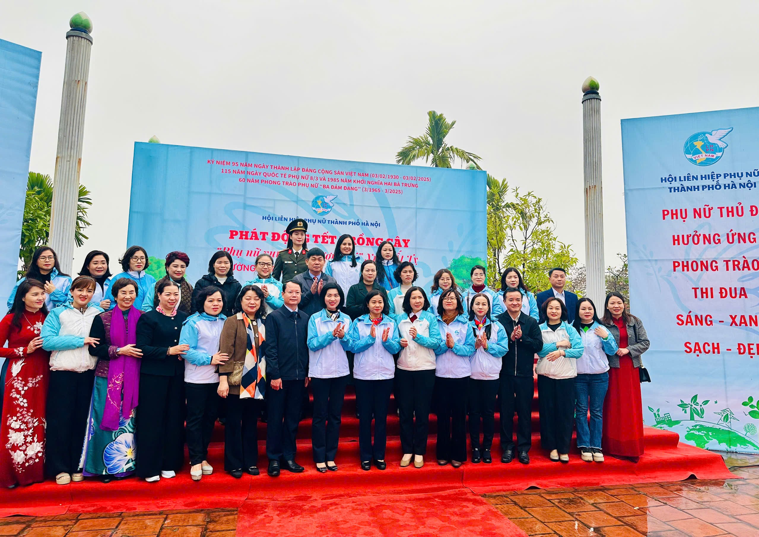 Phụ nữ Thủ đô phấn đấu trồng 5.000 cây xanh