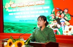 Tâm thế sẵn sàng lên đường nhập ngũ của thanh niên quận Đống Đa