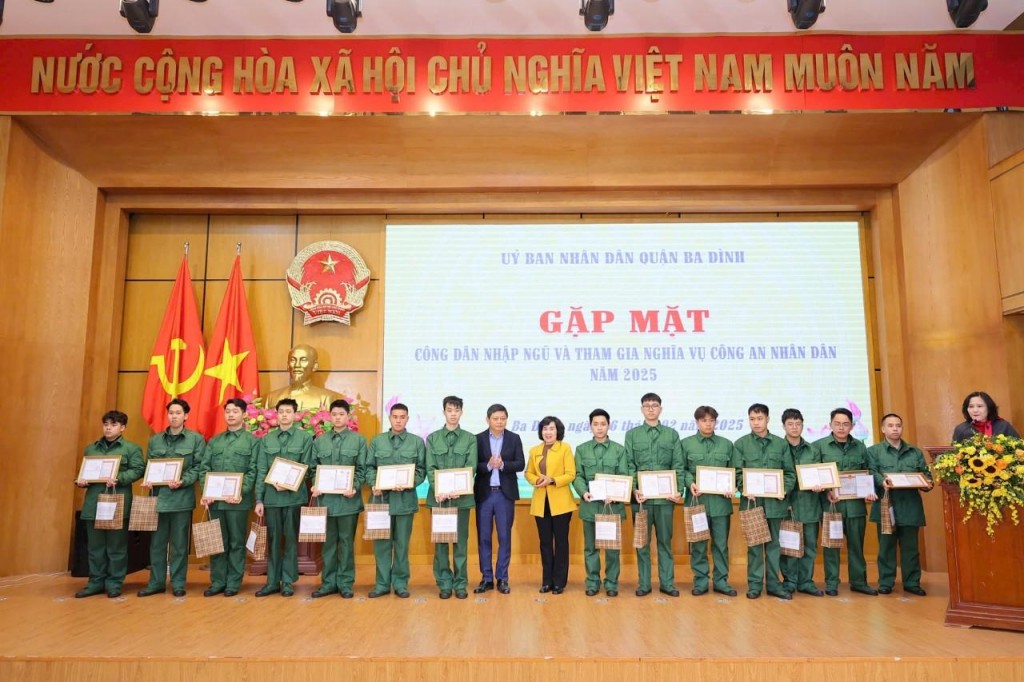 Quận Ba Đình: Sẵn sàng cho ngày hội giao, nhận quân năm 2025