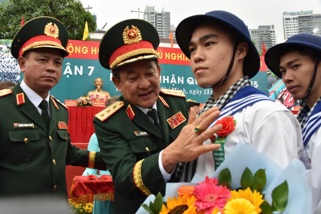 TP Hồ Chí Minh: Hơn 4.000 thanh niên tự hào lên đường nhập ngũ