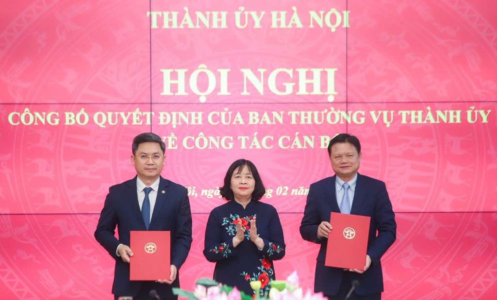 Đồng chí Hà Minh Hải giữ chức Trưởng ban Tổ chức Thành uỷ