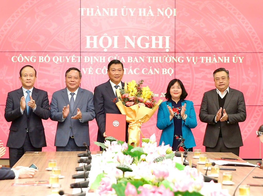 Đồng chí Đỗ Anh Tuấn giữ chức Trưởng ban Nội chính Thành uỷ
