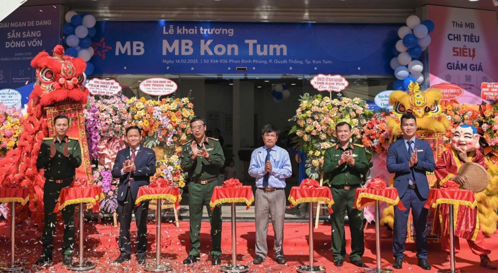 Khai trương MB Kon Tum - bước tiến chiến lược tại Tây Nguyên