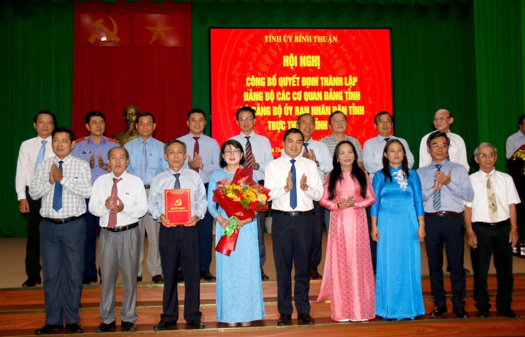 Bình Thuận thành lập 2 Đảng bộ trực thuộc Tỉnh ủy