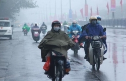 Bắc Bộ mưa nhỏ, trời rét
