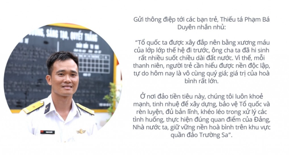 Bài 3: Lý tưởng cách mạng, công nghệ nối Trường Sa với đất liền