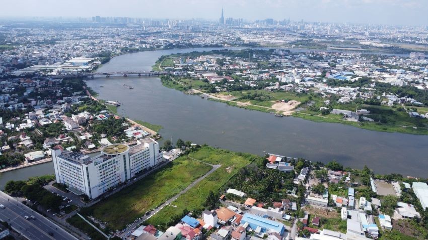 Sông Sài Gòn đoạn qua tỉnh Bình Dương