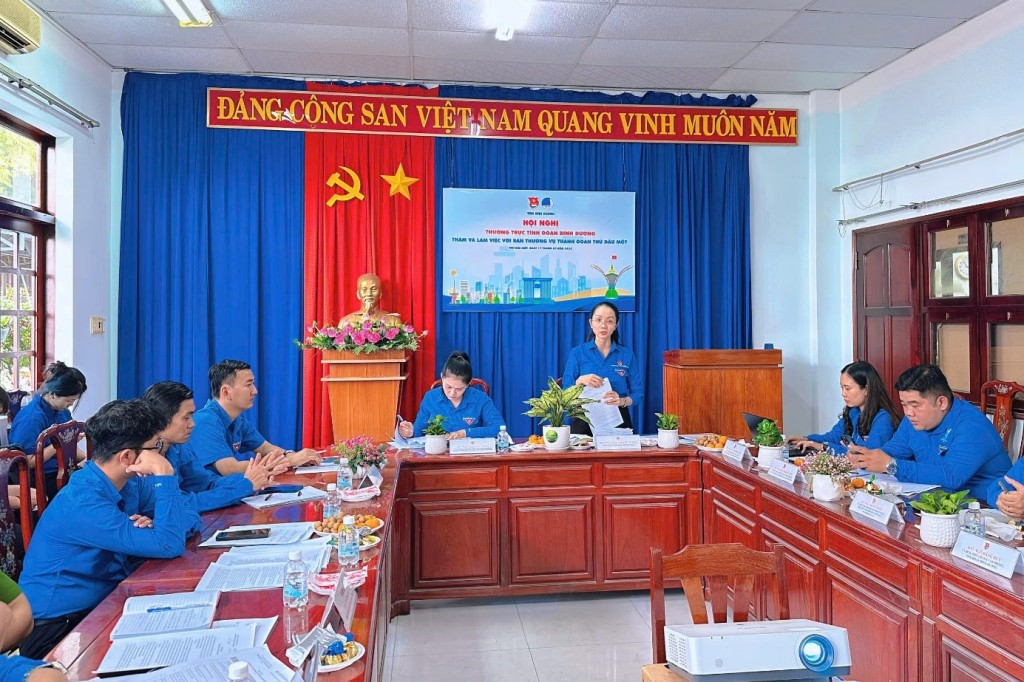 Buổi làm việc diễn ra trong không khí cởi mở, thẳng thắn, mang lại nhiều định hướng quan trọng nhằm nâng cao chất lượng hoạt động của Thành đoàn Thủ Dầu Một