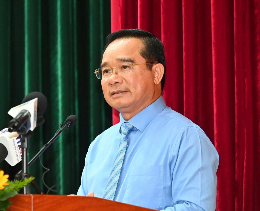 Tân Phó bí thư Thành ủy TP. Hồ Chí Minh Nguyễn Văn Được - Ảnh: VIỆT DŨNG