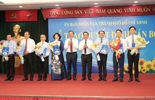 TP Hồ Chí Minh chốt danh sách lãnh đạo 16 sở sau tinh gọn