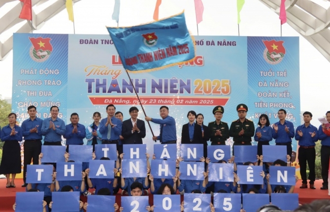 Thành đoàn Đà Nẵng ra mắt 6 đội hình thanh niên tình nguyện