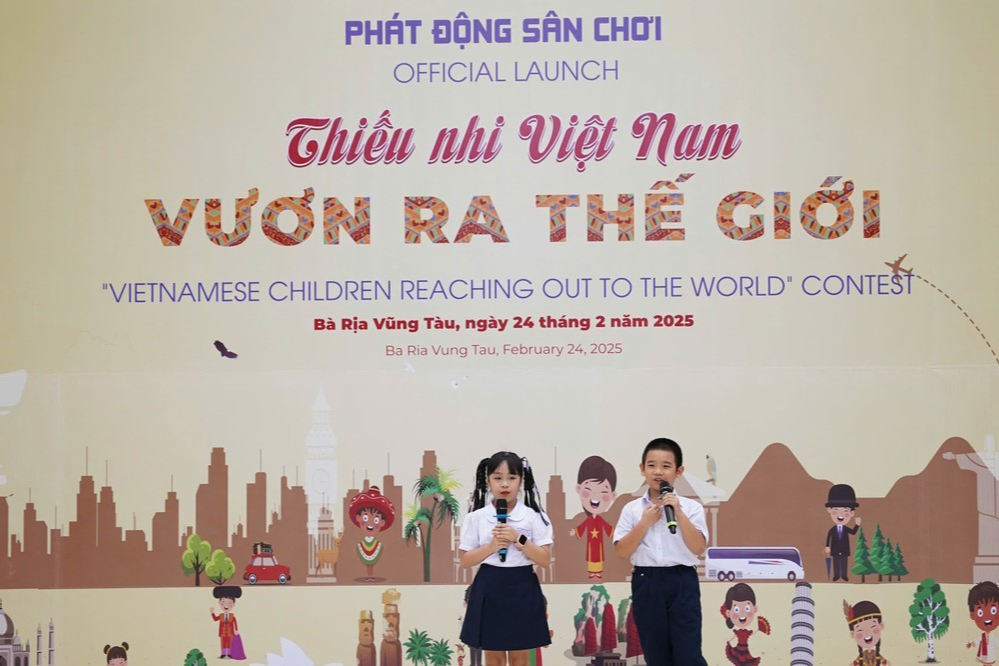 Phát động sân chơi 'Thiếu nhi Việt Nam - Vươn ra thế giới' 2025