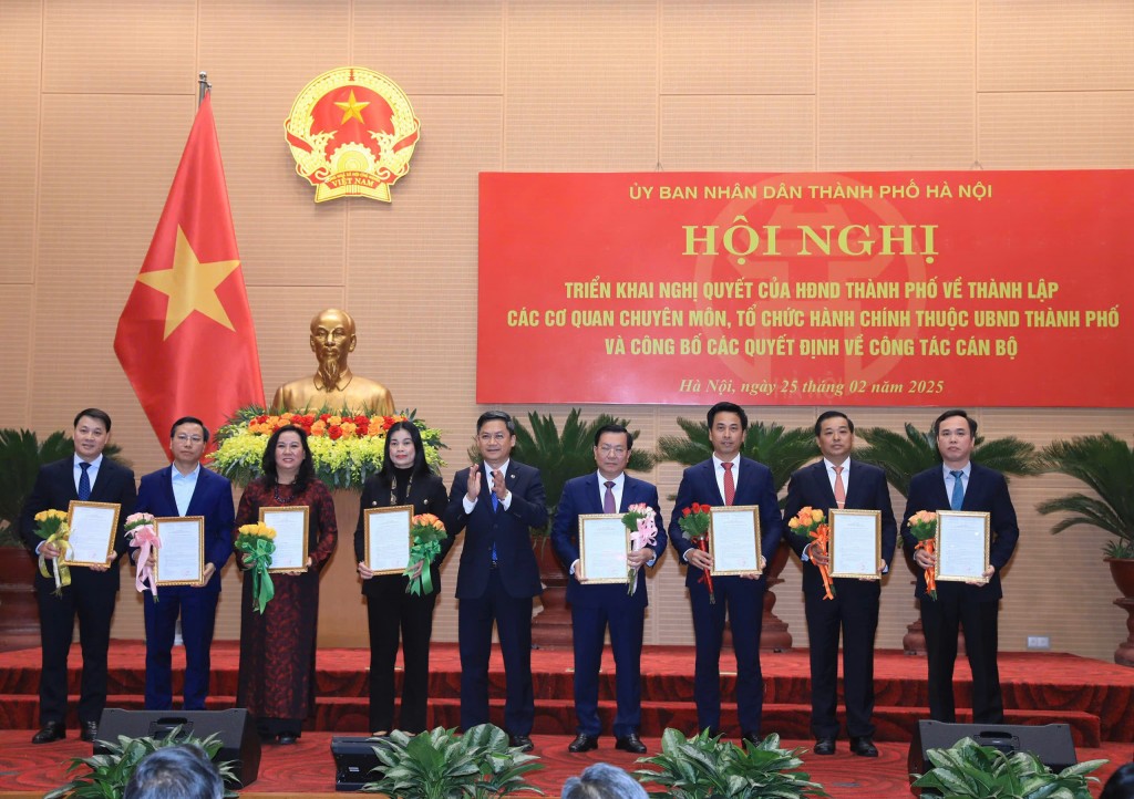 Đồng chí Võ Nguyên Phong làm Giám đốc Sở Công thương Hà Nội