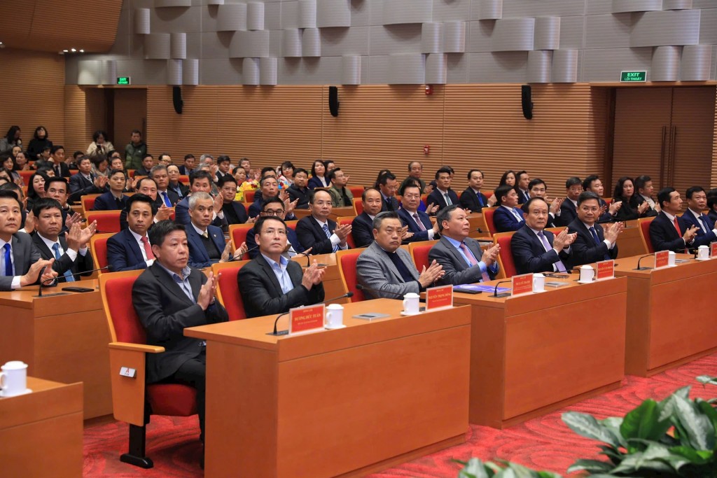 Các đại biểu tham dự hội nghị. Ảnh: Viết Thành