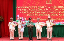 Bình Phước: 4 lãnh đạo Công an huyện làm Trưởng Công an xã