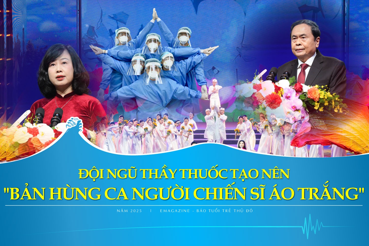 Bản hùng ca người chiến sĩ áo trắng