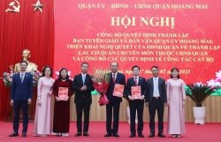 Thành lập Ban Tuyên giáo và Dân vận Quận ủy Hoàng Mai
