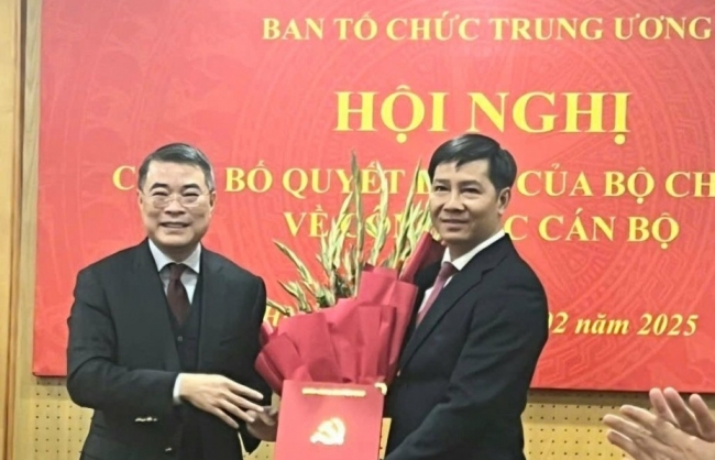 Bí thư Tỉnh ủy Tây Ninh giữ chức Phó Trưởng ban Tổ chức Trung ương