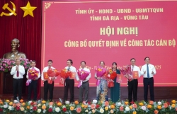 Bà Rịa - Vũng Tàu công bố các quyết định điều động, bổ nhiệm nhân sự