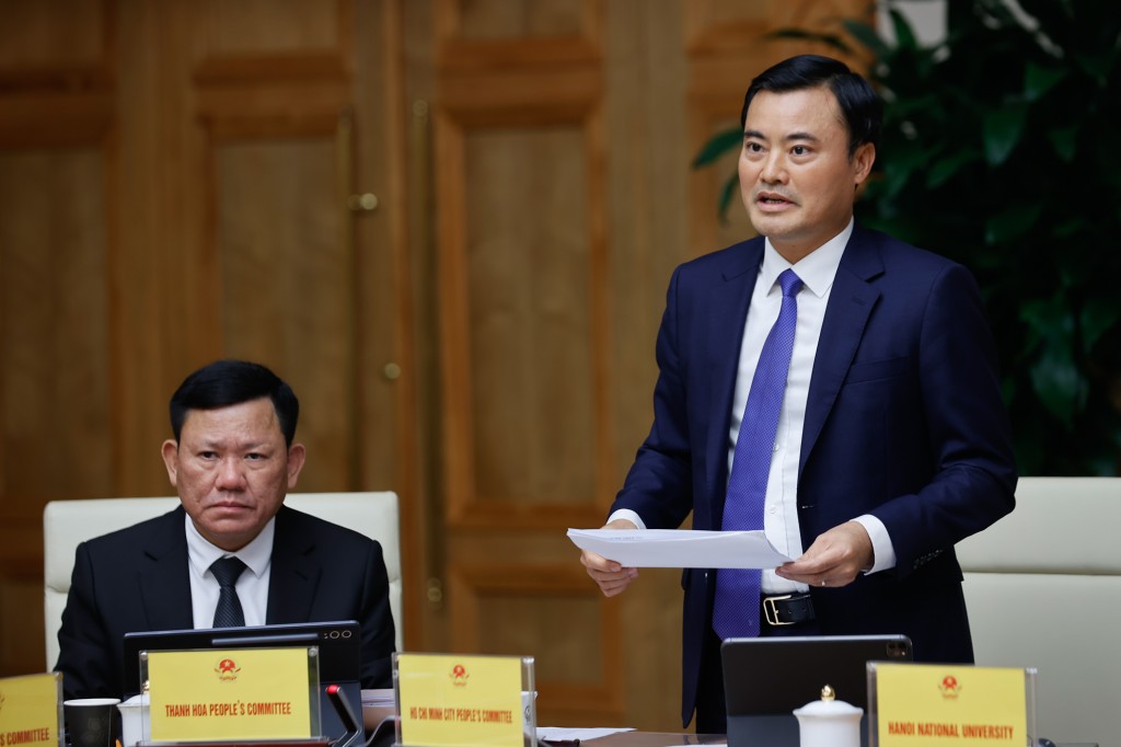 Lãnh đạo các bộ, ngành, đại phương Việt Nam dự và giải đáp các kiến nghị của doanh nghiệp - Ảnh: VGP/Nhật Bắc