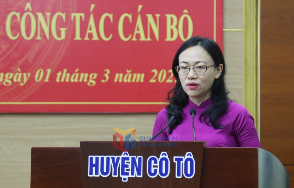 Giám đốc Sở Thông tin và Truyền thông Quảng Ninh làm Bí thư Huyện ủy Cô Tô