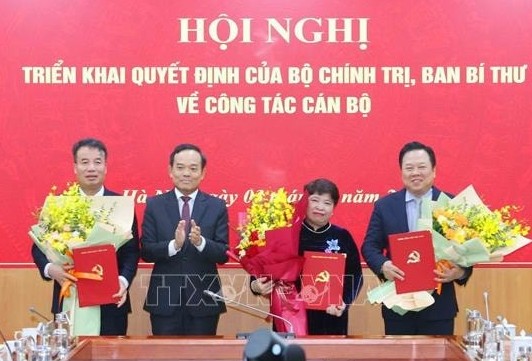 Điều động, bổ nhiệm 3 Phó Trưởng ban Chính sách, chiến lược Trung ương