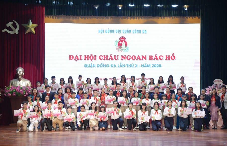 Ngày hội Thiếu nhi Đống Đa tiến bước dưới cờ Đoàn