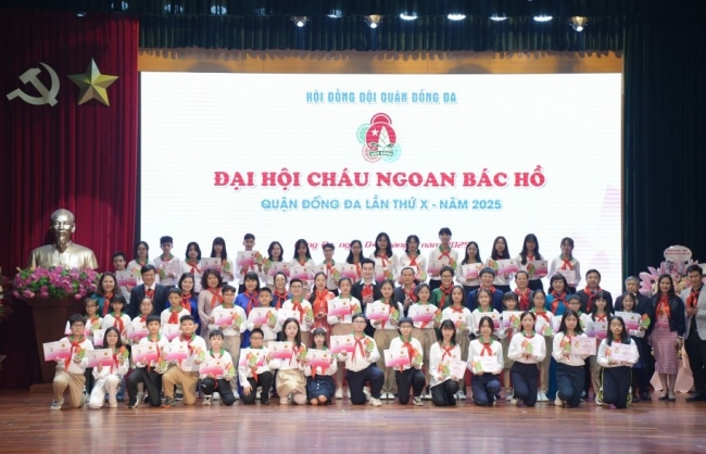 Ngày hội Thiếu nhi Đống Đa tiến bước dưới cờ Đoàn