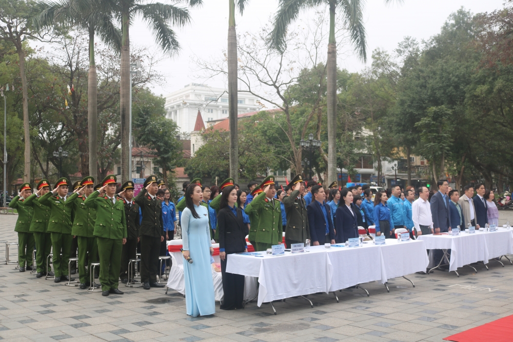 6 đội hình tình nguyện của thanh niên Tây Hồ