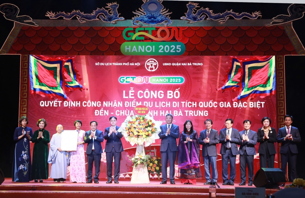 Hà Nội khởi động 60 sự kiện du lịch, vinh danh di tích Hai Bà Trưng