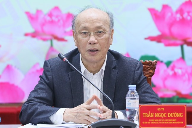 GS Trần Ngọc Đường, Chủ nhiệm Hội đồng tư vấn Dân chủ - Pháp luật