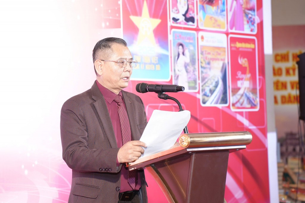 Chủ tịch Hội Nhà báo thành phố Hà Nội Tô Quang Phán 