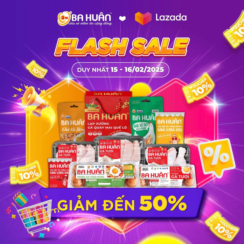 Các chương trình khuyến mãi độc quyền giữa Ba Huân và Lazada nhận được sự ủng hộ lớn từ người tiêu dùng