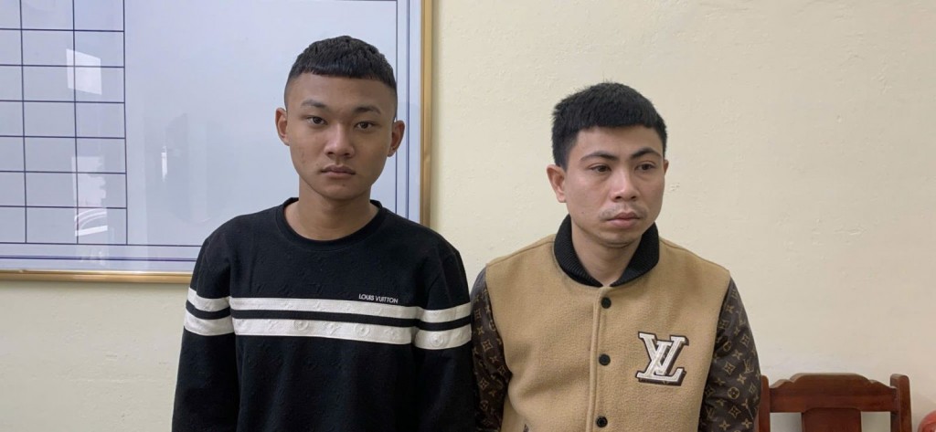 2 đối tượng Bùi Văn Thành và Vũ Mai Quyền Linh