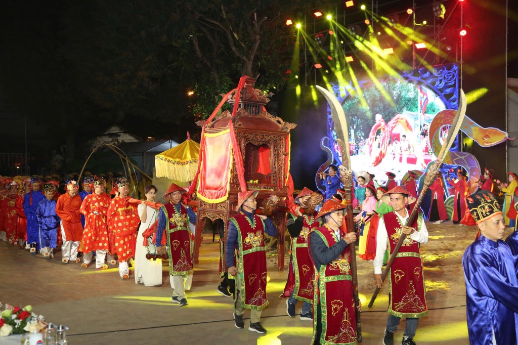 Chương trình tái hiện nghi lễ rước 