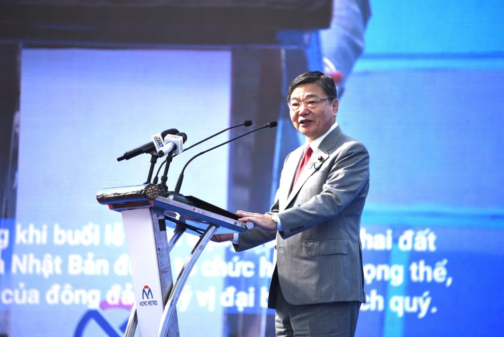 Thứ trưởng Bộ Ngoại giao Nhật Bản Miyaji Takuma gửi lời chúc mừng đến TP Hồ Chí Minh