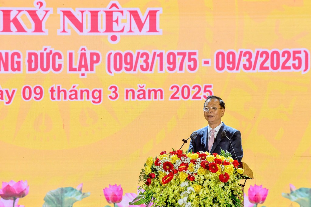 đồng chí Ngô Thanh Danh, Bí Thư Tỉnh ủy, Trưởng đoàn Đại Biểu Quốc hội tỉnh Đắk Nông